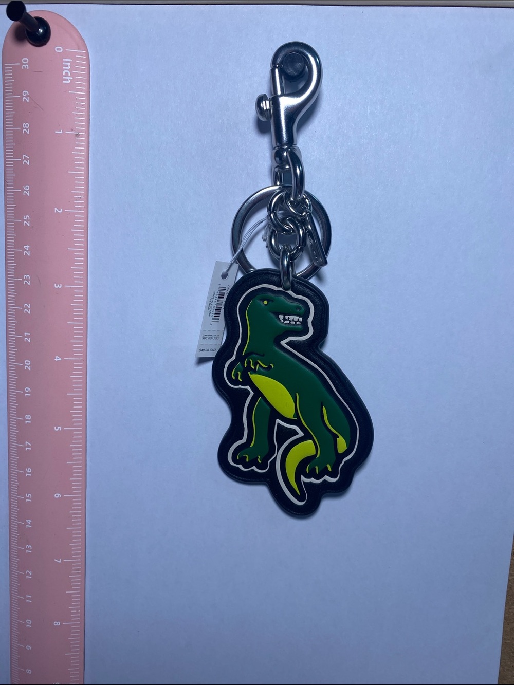 Coach Rexy Keychain